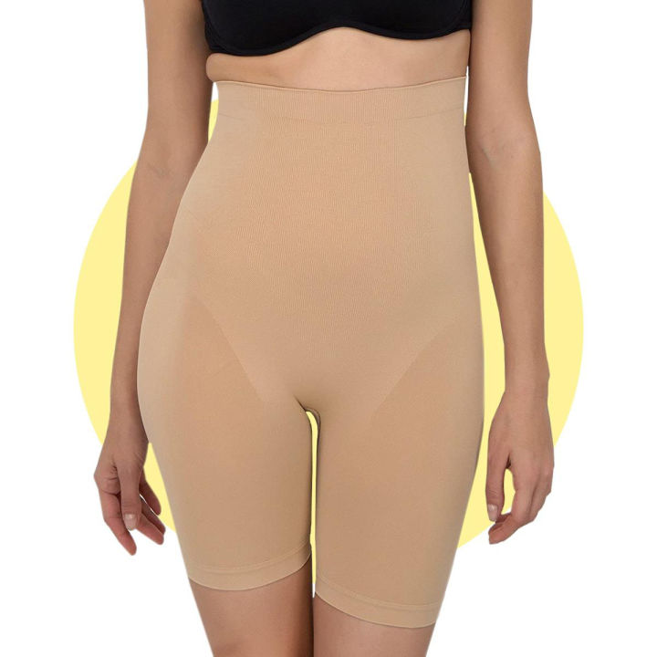 SHOPBOP Lower Half Body Shaper Beige & Skin Seamless High Waist Slimming Tummy Control Shapewear Belly Slimmer Best For Women Body Slimmer