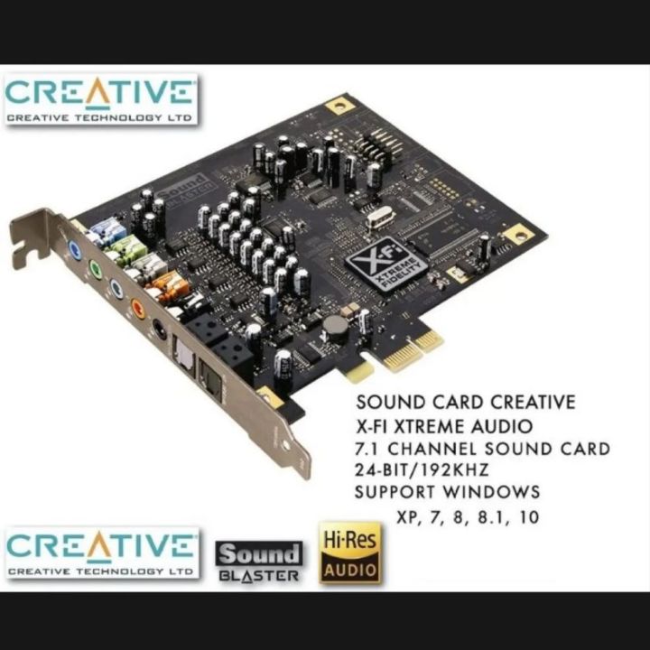 Creative Labs SB0880 PCI Express Sound Blaster X-Fi Titanium Sound Card