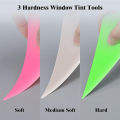 3 Hardness Triangle Go Corner Edge-Closing Vinyl Squeegee Tight Space Scraper Car Wrap Application Curves Slot Tint Tucking Tool. 