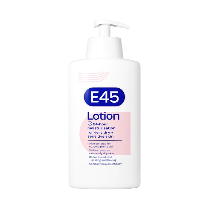 E45’s Moisturising Lotion is clinically proven to help protect the skin ...