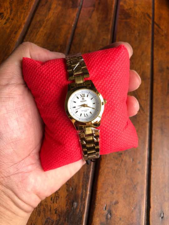 Standard%20Mema%20Small%20Casual%20Golden%20Stainless%20Steel%20Wrist%20Watch%20For%20Women%20-%20Image%203