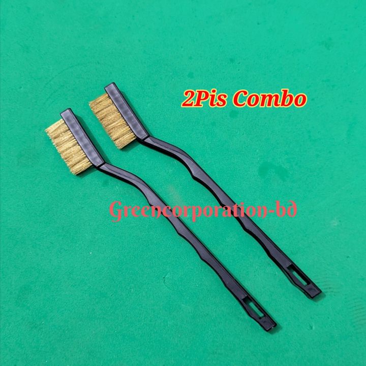Electronics Circuit Cleaner Wire Brush Copper Cotted Steinless Teeth