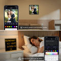 Smart RGB USB LED Matrix Pixel Display Panel Light Bluetooth App Programmable Anime Text Clock Graffiti Art Digital Screen Sign. 