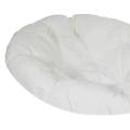 Papasan Chair Cushion Egg Chair Cushion Garden Chair Mat Washable Thick Round 15.7inch for Rocking Chair Seats Sturdy. 