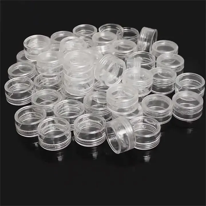 50/100/300pcs%205g%20Transparent%20Cosmetic%20Bottles%20Containers%20Pot%20Sample%20Clear%20Cream%20Jar%20For%20Nail%20Arts%20Small%20Clear%20Can%20Tin%20For%20Balm%20-%20Image%206