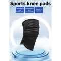 1PC Extra Long Elastic Knee Wrap Bandage Compression Brace Support for Leg Ligaments Stabilizing Squat Basketball Running.