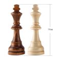 32pcs Wooden Chess Pieces Complete Chessmen International Word Chess Set Chess Piece Entertainment Accessories New.