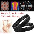 Creative Titanium Steel Bangle No Magnetic Man Charm Masculinity Leather Bracelet Stainless Steel Magnetic Buckle Punk Bracelet. 