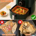 2PCS Air Fryer Magnet Silicone Buckle for Holding Down Air Fryer Parchment Paper Lock Disposable Liners Prevent Paper to Burn.