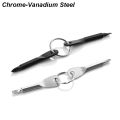 Portable Phillips Slotted Screwdriver Set Key Ring Keychain Mini Pocket Keyring Cross Screw Driver Repair Tool Gadget EDC Small. 