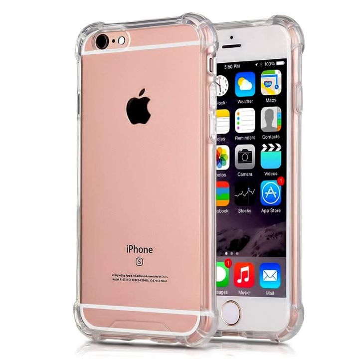 Luxury%20Transparent%20Back%20Cover%20For%20Iphone%206%20%7C%206s%20-%20Image%202
