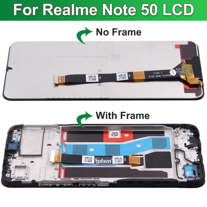 6.74"%20Screen%20for%20Realme%20Note%2050%20RMX3834%20Lcd%20Display%20Digital%20Touch%20Screen%20with%20Frame%20for%20OPPO%20Realeme%20Note%2050%20Screen%20Replacement%20-%20Image%203