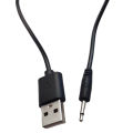 USB To 2.5MM Mono Power Cable AUDIO DC Charging Vibrator Charger Cord For Rechargeable Wand. 
