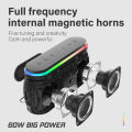 XDOBO X8 III Bluetooth Speaker Wireless Subwoofer 6600mAh 60W Powerful Deep Bass Power Bank Outdoor Party Hiking Music Fun. 