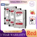 Original Western Digital WD Red 4TB NAS Internal Hard Drive Class SATA 6 GB/S 1TB 2TB 3TB 6TB HDD HD Harddisk. 