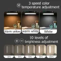 LED Night Light Desk Lamp USB Rechargeable Magnetic Dimming Table Lamp Computer Study Office Reading Stand Light for Bedroom. 