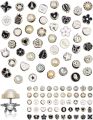 20pcs/Lot Button Brooch Prevent Accidental Exposure Buttons Brooch Badge Cufflinks Button Detachable Buttons Sewing Accessories. 