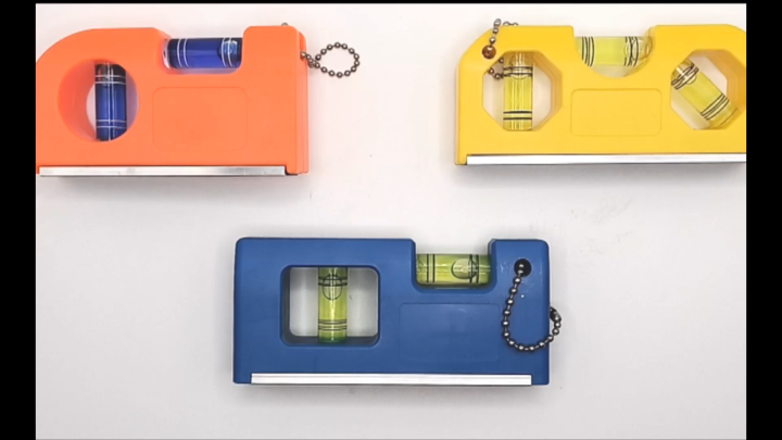 Magnetic bubble spirit level, Level tool meter