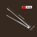 Barbecue Food Tong Non-Slip Cooking Clip Stainless Steel Portable Picnic Tweezer Salad Steak Clamp Bread Tongs Kitchen Gadgets.