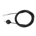Fitness Pulley Cable Home Gym Replacement Cable Heavy Duty Steel Wire Rope Home Gym Equipment Replacement Fitness Exercise new. 