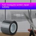 1 Roll Window Mosquito Net Repair Tape Self-Adhesive Window Screen Repair Patch Strong Anti-Insect Fly Net Hole Repair. 