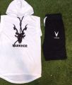 Markhor printed Track suit in Sleeve less hoodie style premium quality. 
