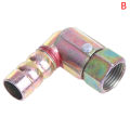 Gas Cooker Universal Joint Hose Connection Four-Part Internal Thread Intake Elbow Screw 4 points Universal Joint. 