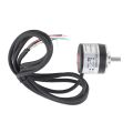 Encoder 600P/R Magnetoelectric Incremental Rotation Encoder 5V‑24V  2‑Phases Shaft 6mm Magnetoelectric Rotation Encoder. 
