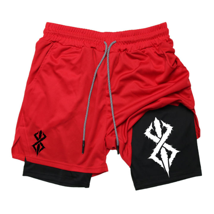 Summer%20Shorts%20for%20Men%202%20in%201%20Athletic%20Gym%20Workout%20Running%20Performance%20Shorts%20Print%20with%20Phone%20Pocket%20Quick%20Dry%20Breathable%20-%20Image%205