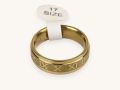 Golden Color Premium Quality Finger Band Ring For Girls Challa Women - Challah Ladies - Chala Rings For Girls. 