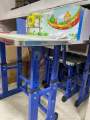 Kids Children Study/Homework  Table With Chair Set , Adjustable Height. 
