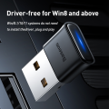 Baseus USB Bluetooth Adapter Dongle Adaptador Bluetooth 5.1 for PC Laptop Wireless Speaker Audio Receiver USB Transmitter. 