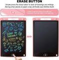 Multicolor Display LCD Drawing Writing Tablet for Kids & Adults with Pen | Eraseable Colorful E-writer Digital Memo Pad. 