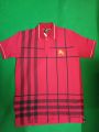 Burberry Polo T Shirt Red - L. 