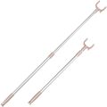 Telescopic Clothes Fork – Adjustable Retractable Laundry Rod for Drying & Hanging Clothes. 