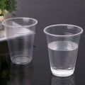 disposable drinking glass. 