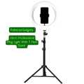 PakistanGadgets 33 cm RingLight With 7Feet Stand And Phone Holder & 3 Shades of Colours Ring Light With Stand. Ringlight With Stand Photography Dimmable Selfie Makeup Ring Light Video LED Fill Ring Lamp with Ph. 