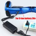 36V 2A Universal Charger Smart Electric Balance Wheel Charge For Self Balancing Scooter Hoverboard Power 36V Lithium Battery. 