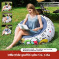 1PC Thickened Inflatable Lazy Sofa Lounge Chair – Perfect for Outdoor Courtyards & Indoor Leisure. 