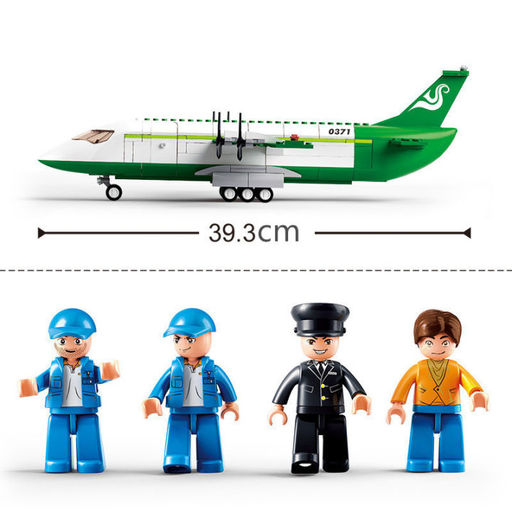 City%20Cargo%20Aircraft%20Plane%20Storage%20Airport%20Airbus%20Airplane%20Avion%20Technical%20Creative%20Building%20Blocks%20Educational%20Toys%20for%20Children%20-%20Image%206