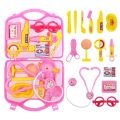 Doctor Play Set with Foldable Suitcase,Chota Bheem Doctor Set Toy Game Kit,Compact Medical Accessories Toy Set Pretend Play Sets,Docter Kit Toy for Kids,Boys,Girls,Childrens,Multicolor. 