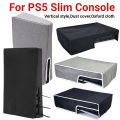 Dust Proof Cover for PlayStation 5 PS5 Slim Game Console Protector Case Washable Anti-scratch Sleeve Protective Host Guard tool. 