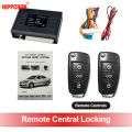 12V Car Remote Central Kit Door Lock Locking Vehicle Keyless Entry System with 2 Remote Control Car Central Lock Universal. 