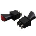 Forward-Stop-Back DPDT 6Pin Latching Slide Rocker Switch KCD4-604-6P 125V 250V Remote Control Car Handle Boat Switch. 