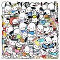10/30/50pcs Cute Pochacco Anime Stickers Sanrio Graffiti Sticker DIY Phone Skateboard Notebook Kawaii Cartoon Decal for Kids Toy. 