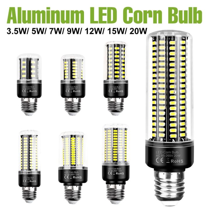 E27 LED Light Bulb E14 Corn Lamp B22 Ceiling Chandeliers 3.5W 5W 7W 9W