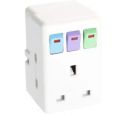 13A 3 Way Switched Adapter. 