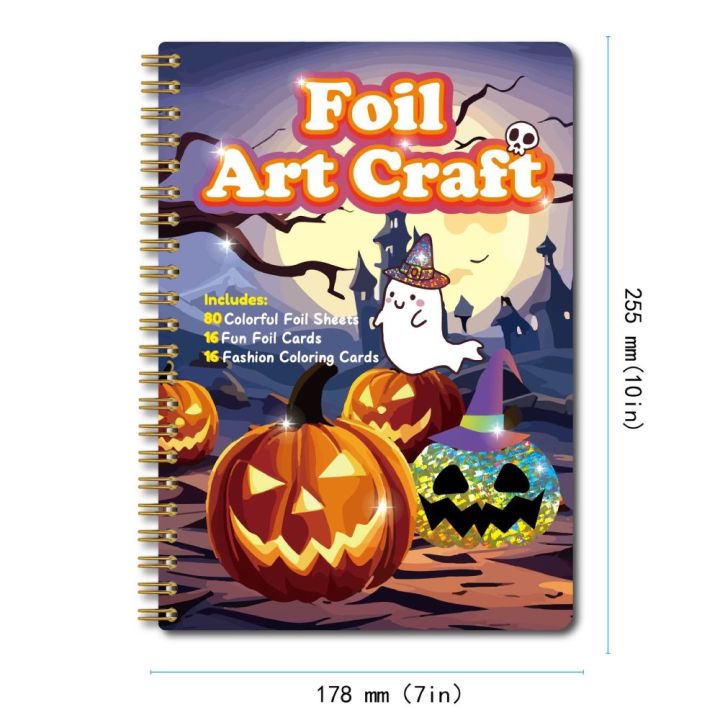 16%20Sheet/Set%20DIY%20Magical%20Transfer%20Painting%20Crafts%20Christmas%20Halloween%20Birthday%20Children%20Kids%20Foil%20Arts%20Crafts%20Gifts%20Drawing%20Toys%20-%20Image%207