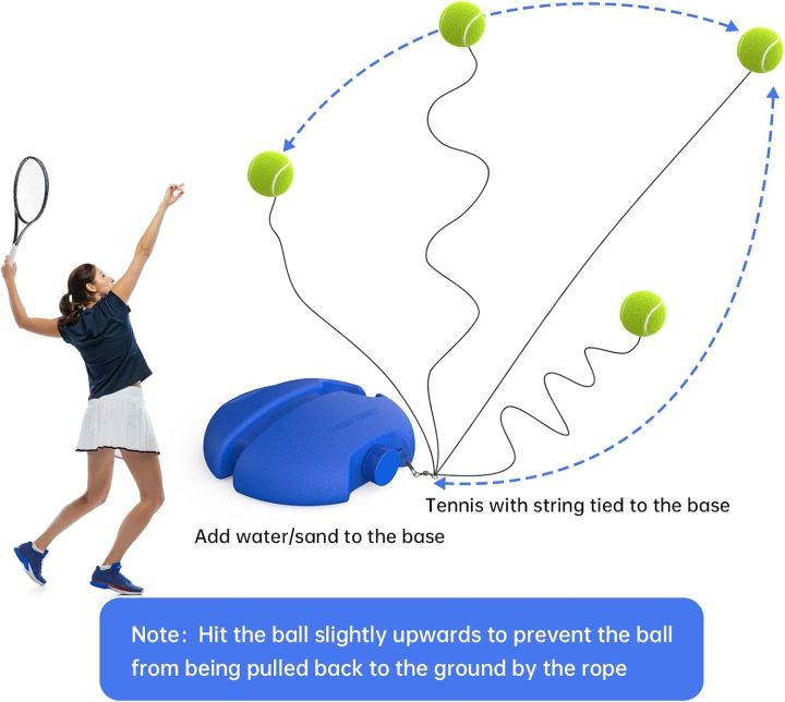 Single-player%20Tennis%20Set%20Training%20Tennis%20with%20String%20Tennis%20Practice%20Machine%20Training%20Machine%20Base%20Rebound%20with%20String%20-%20Image%202