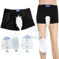 1PCS External Bedridden Wearable Silicone Male Urine Bag With Urinary Catheter Urine Collector Underpants Drainage Bag Reusable. 